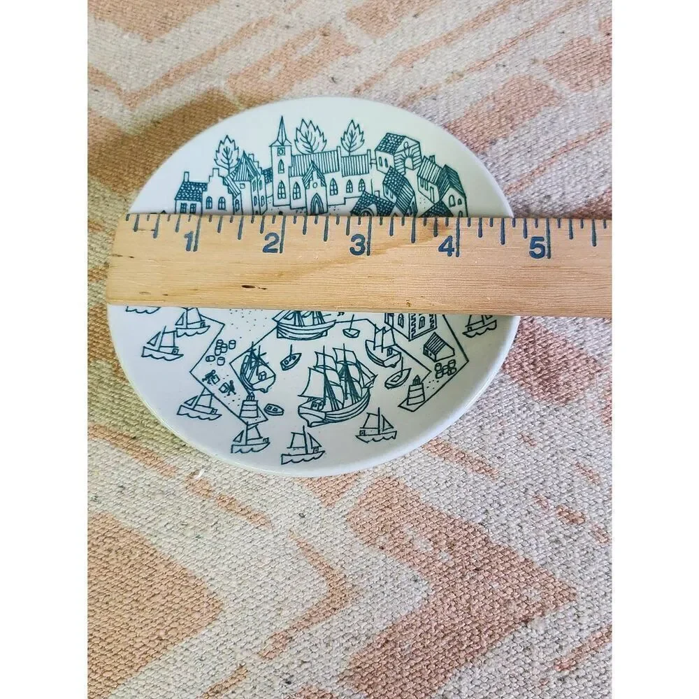 Nymolle Art Faience Paul Hoyrup Cup & Saucer Plate Limited Edition Denmark